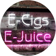 Vape Shop E-Cigs E-Juice LED Light Sign - LED Gift Works