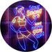 Motivational Quote Women Gym Stay Strong Never Give Up Fitness LED Light Sign - Way Up Gifts