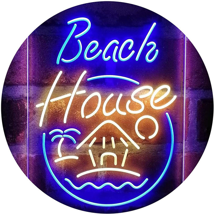 Vacation Beach House Decor Display LED Light Sign - Way Up Gifts