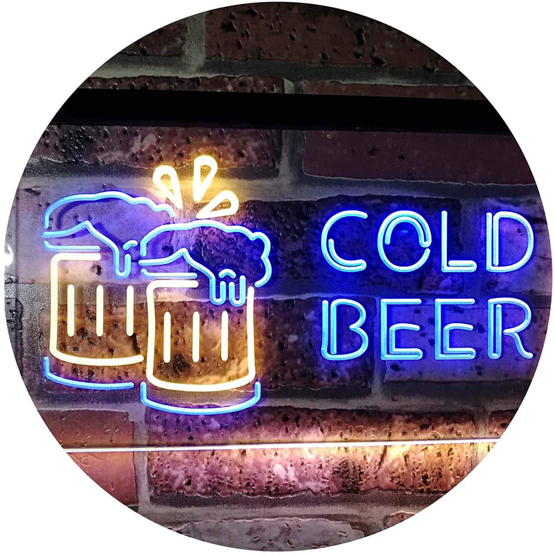 Cold Beer LED Light Sign - LED Gift Works