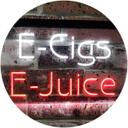 Vape Shop E-Cigs E-Juice LED Light Sign - LED Gift Works