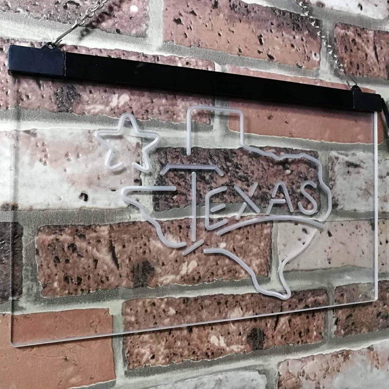 State of Texas LED Light Sign - LED Gift Works