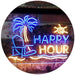 Beach Theme Happy Hour LED Light Sign - Way Up Gifts