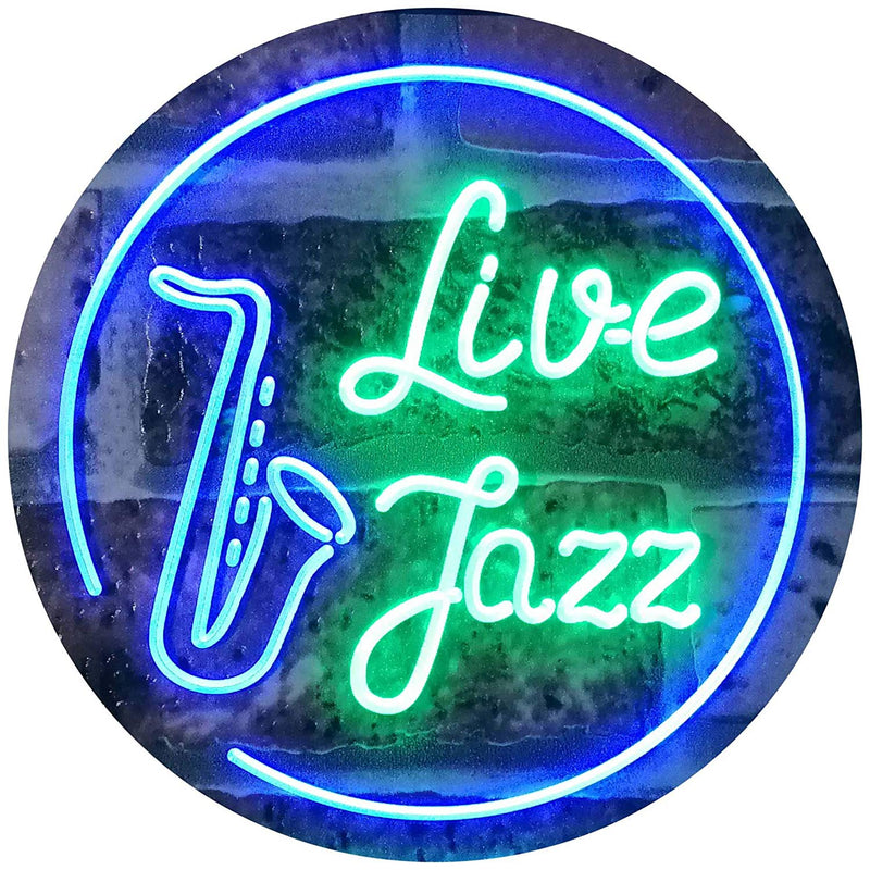 Music Live Jazz LED Light Sign - LED Gift Works