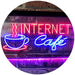 Coffee Wi-Fi Internet Cafe LED Light Sign - Way Up Gifts