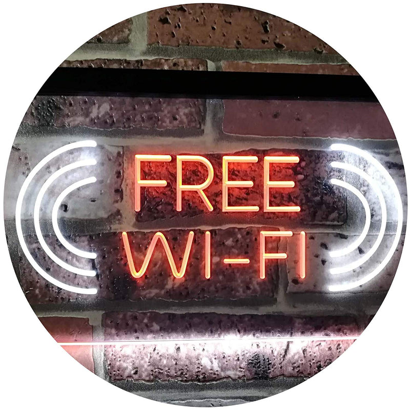 Internet Free Wi-Fi LED Light Sign - LED Gift Works
