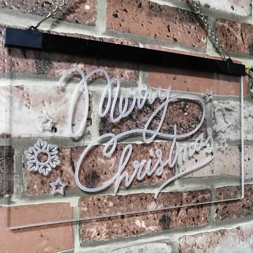 Merry Christmas LED Light Sign - LED Gift Works