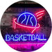 Basketball Wall Decor LED Light Sign - Way Up Gifts
