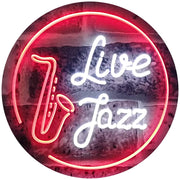 Music Live Jazz LED Light Sign - LED Gift Works