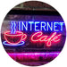 Coffee Wi-Fi Internet Cafe LED Light Sign - Way Up Gifts