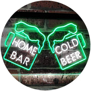 Home Bar Cold Beer Cheers LED Light Sign - LED Gift Works