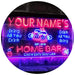 Personalized Home Bar LED Light Sign - Way Up Gifts