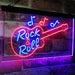 Guitar Music Rock & Roll LED Light Sign - Way Up Gifts