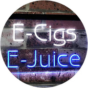 Vape Shop E-Cigs E-Juice LED Light Sign - LED Gift Works