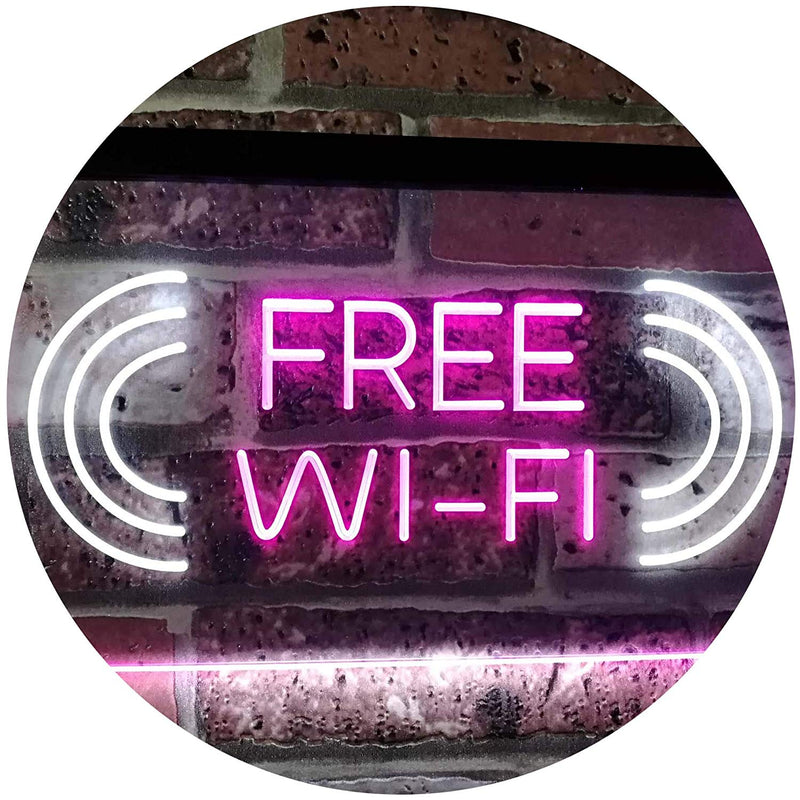 Internet Free Wi-Fi LED Light Sign - LED Gift Works