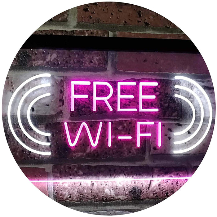 Internet Free Wi-Fi LED Light Sign - Way Up Gifts
