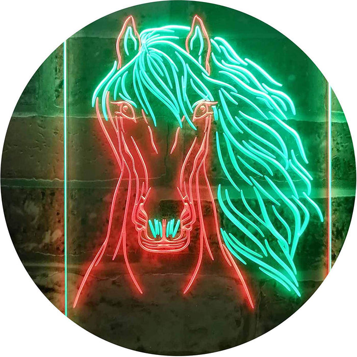 Horse Head LED Light Sign - Way Up Gifts