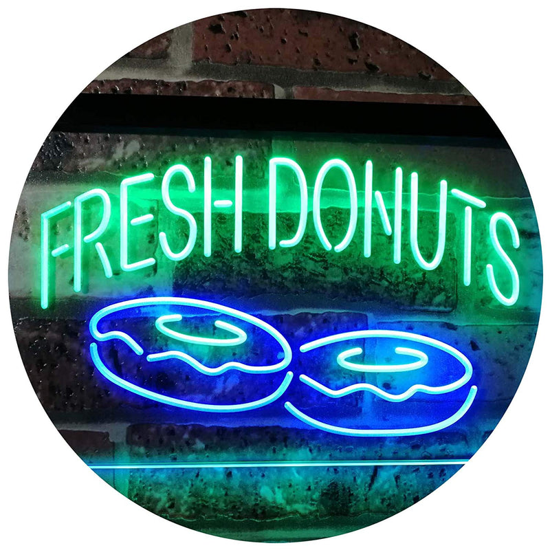 Fresh Donuts LED Light Sign - LED Gift Works
