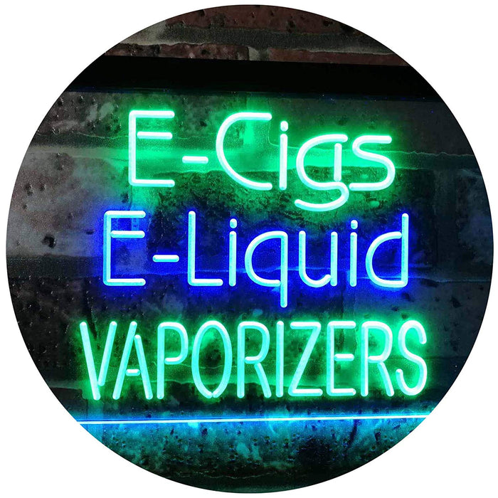 Vape Shop E-Cigs E-Liquid Vaporizers LED Light Sign - Way Up Gifts