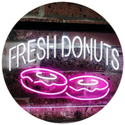 Fresh Donuts LED Light Sign - LED Gift Works