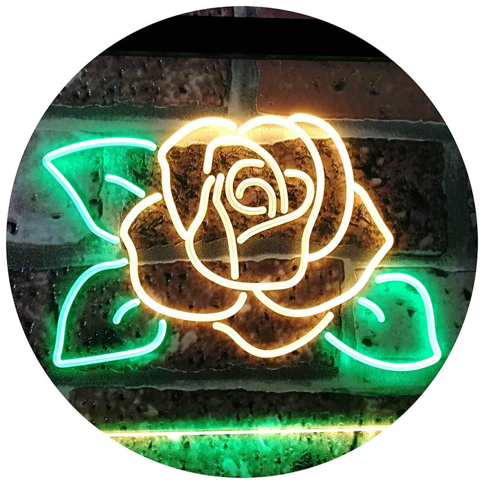 Rose Flower LED Light Sign - Way Up Gifts