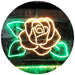 Rose Flower LED Light Sign - Way Up Gifts