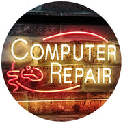 Computer Repair LED Light Sign - LED Gift Works