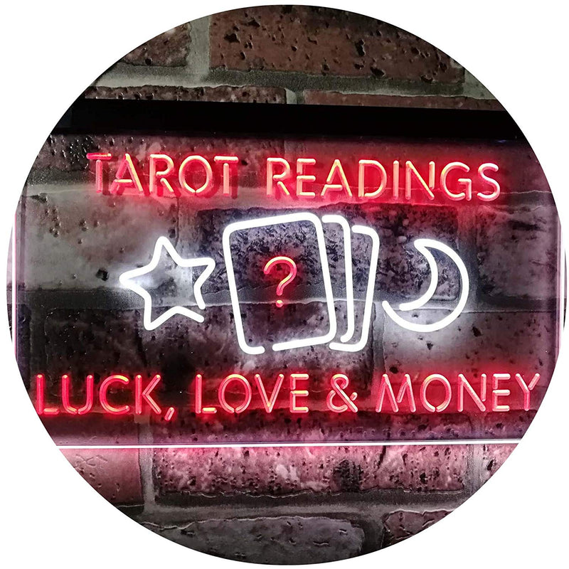 Psychic Tarot Readings LED Light Sign - LED Gift Works