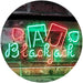Poker Blackjack LED Light Sign - Way Up Gifts