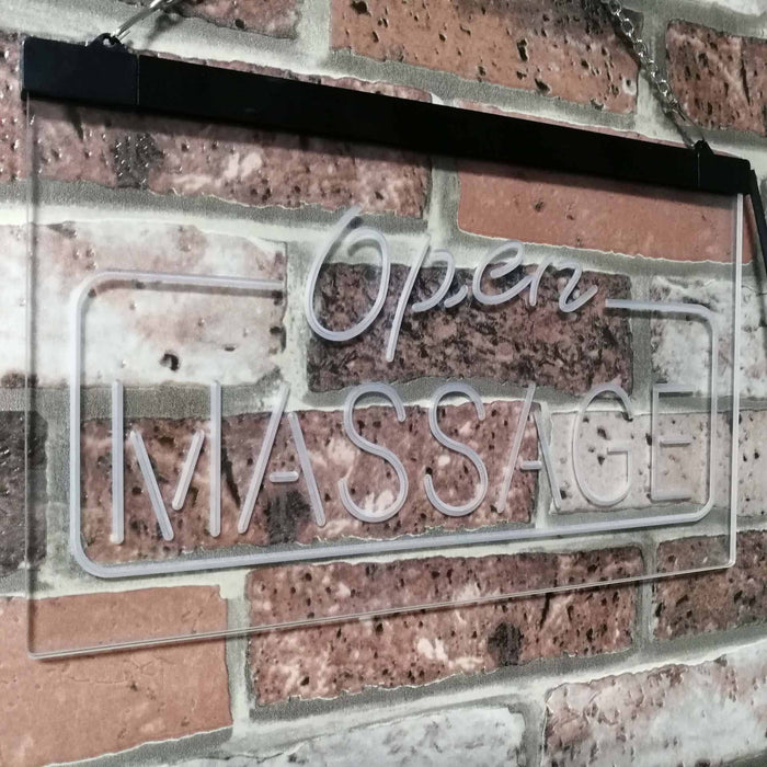 Open Massage LED Light Sign - Way Up Gifts