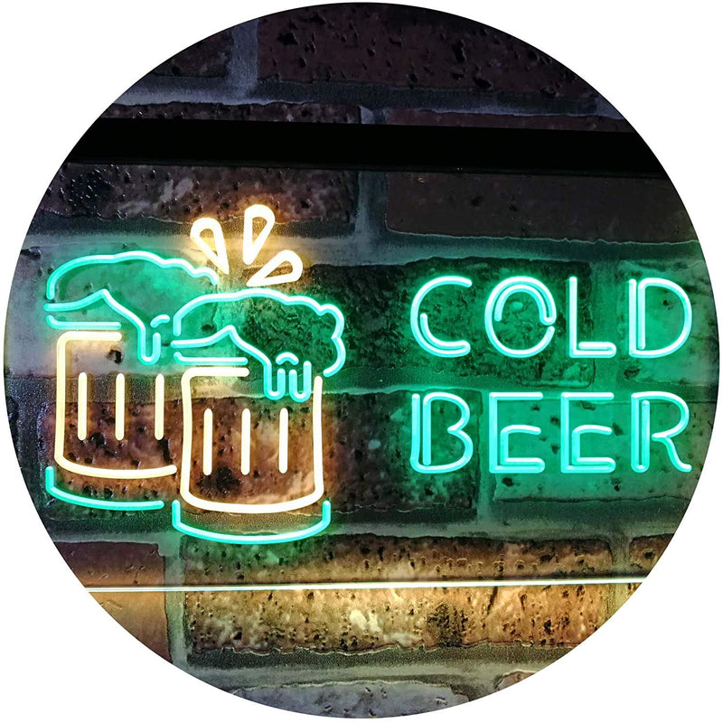 Cold Beer LED Light Sign - LED Gift Works