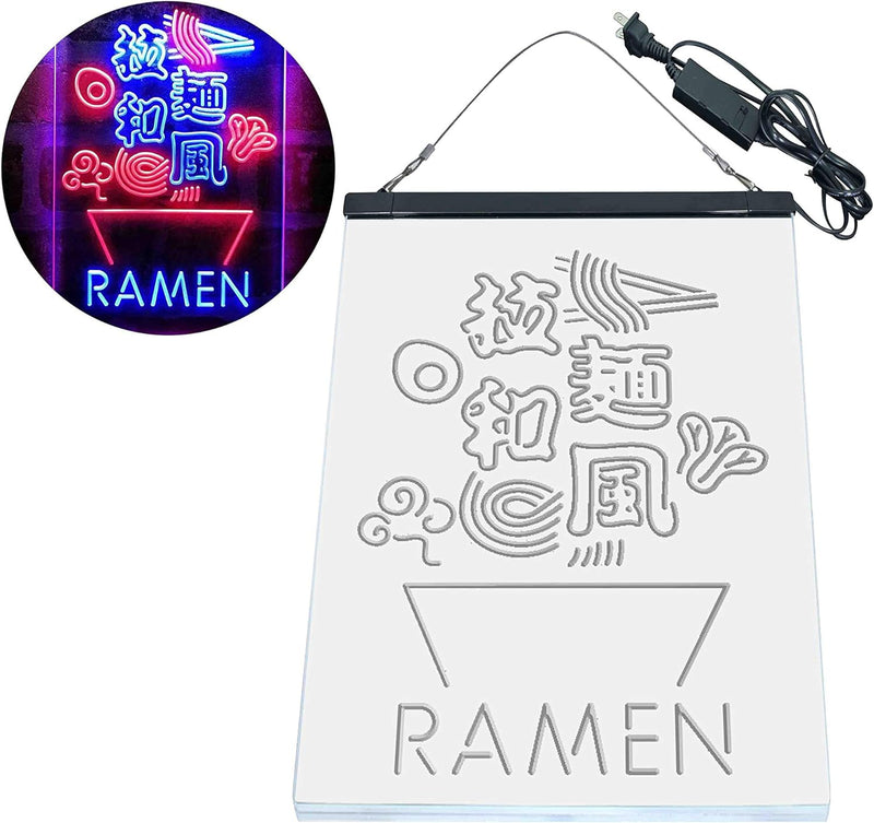 Ramen Bowl Japanese Style LED Light Sign - LED Gift Works