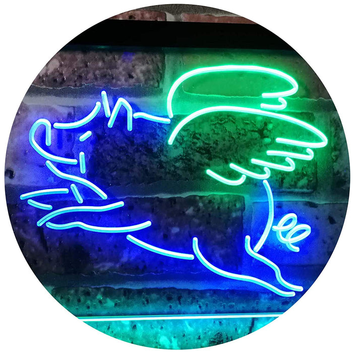 Flying Pig LED Light Sign - Way Up Gifts