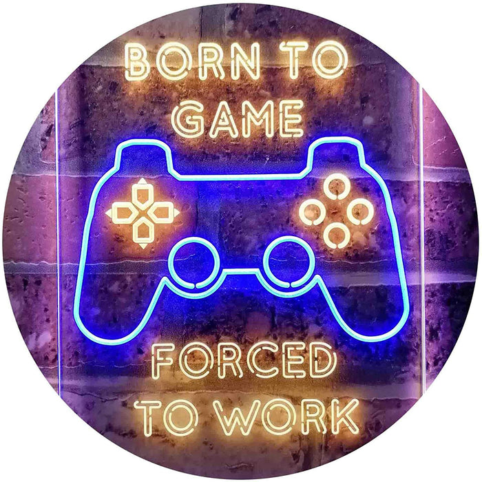 Born to Game Room LED Light Sign - Way Up Gifts