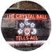 Psychic Fortune Teller Crystal Ball LED Light Sign - Way Up Gifts