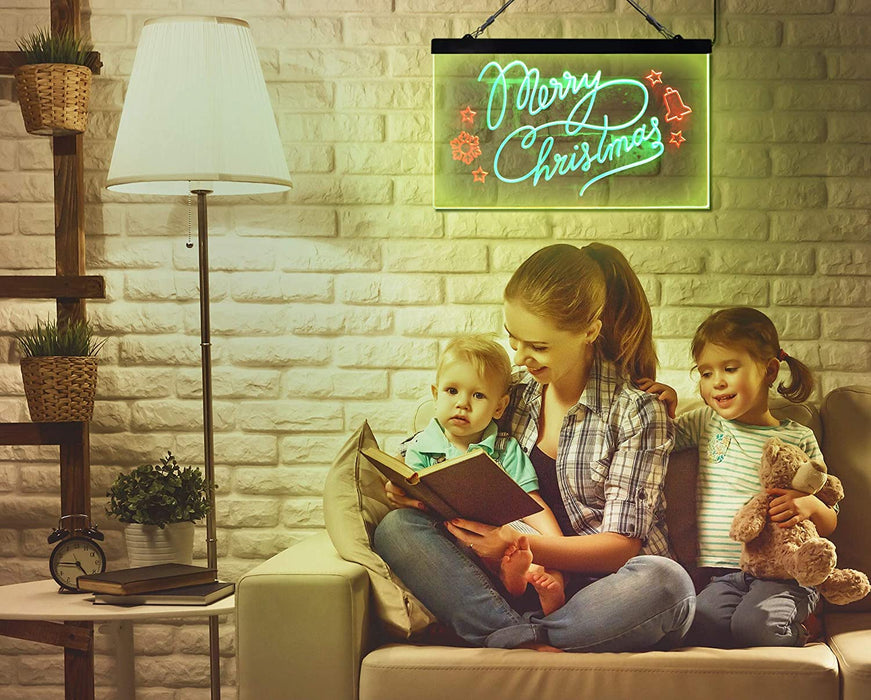 Merry Christmas LED Light Sign - Way Up Gifts