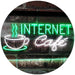 Coffee Wi-Fi Internet Cafe LED Light Sign - Way Up Gifts