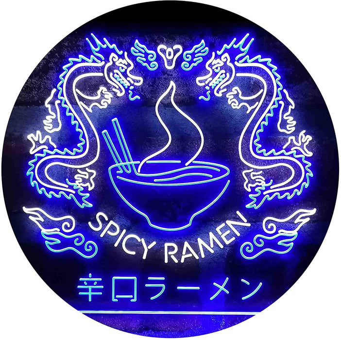 Dragon Spicy Ramen Japanese Food LED Light Sign - Way Up Gifts