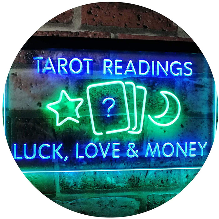 Psychic Tarot Readings LED Light Sign - Way Up Gifts