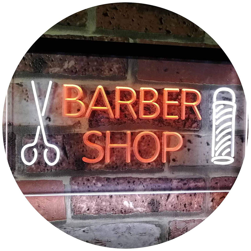 Barber Shop LED Light Sign - LED Gift Works