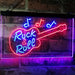 Guitar Music Rock & Roll LED Light Sign - Way Up Gifts