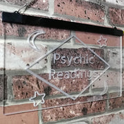 Psychic Readings LED Light Sign - LED Gift Works