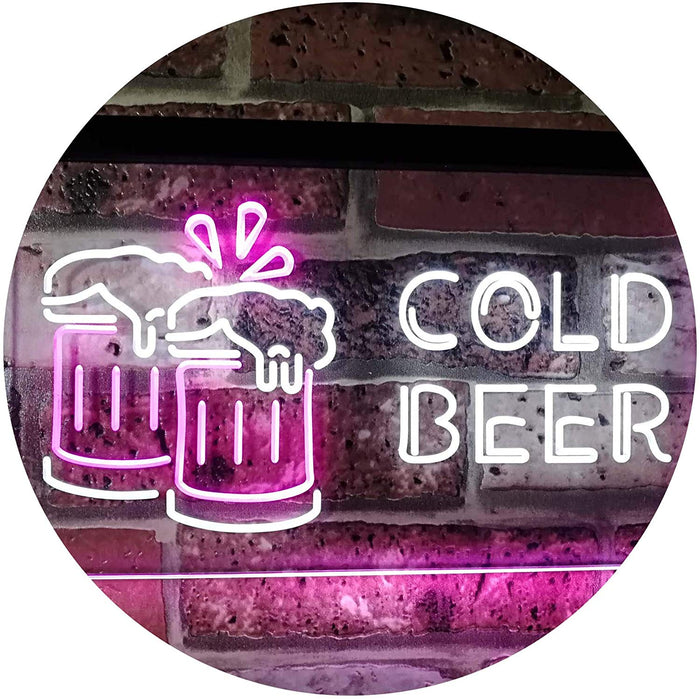 Cold Beer LED Light Sign - Way Up Gifts