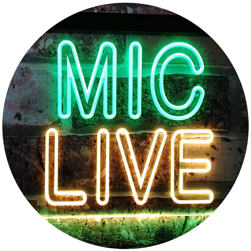 On Air Mic Live LED Light Sign - LED Gift Works