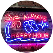 Always Happy Hour LED Light Sign - LED Gift Works