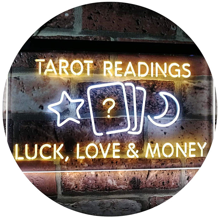 Psychic Tarot Readings LED Light Sign - Way Up Gifts