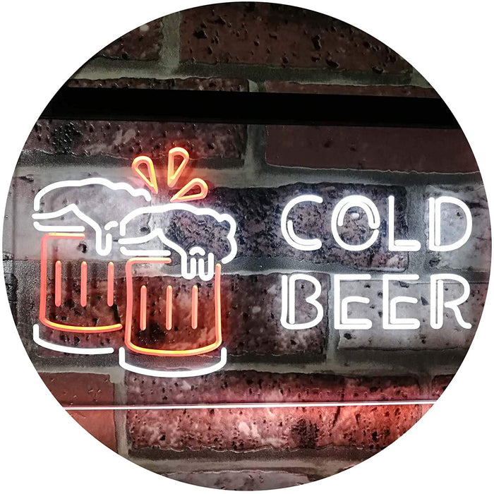 Cold Beer LED Light Sign - Way Up Gifts
