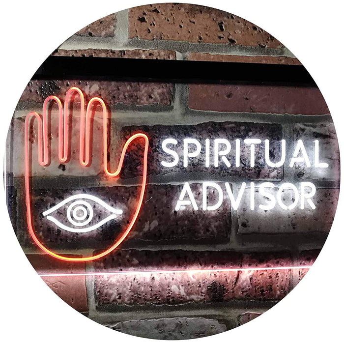 Psychic Spiritual Advisor LED Light Sign - Way Up Gifts