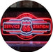 Route 66 Gasoline Station Cold Drinks LED Light Sign - Way Up Gifts