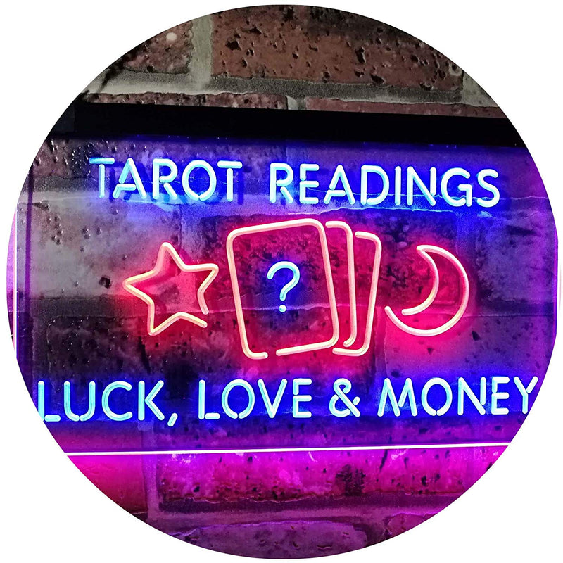 Psychic Tarot Readings LED Light Sign - LED Gift Works